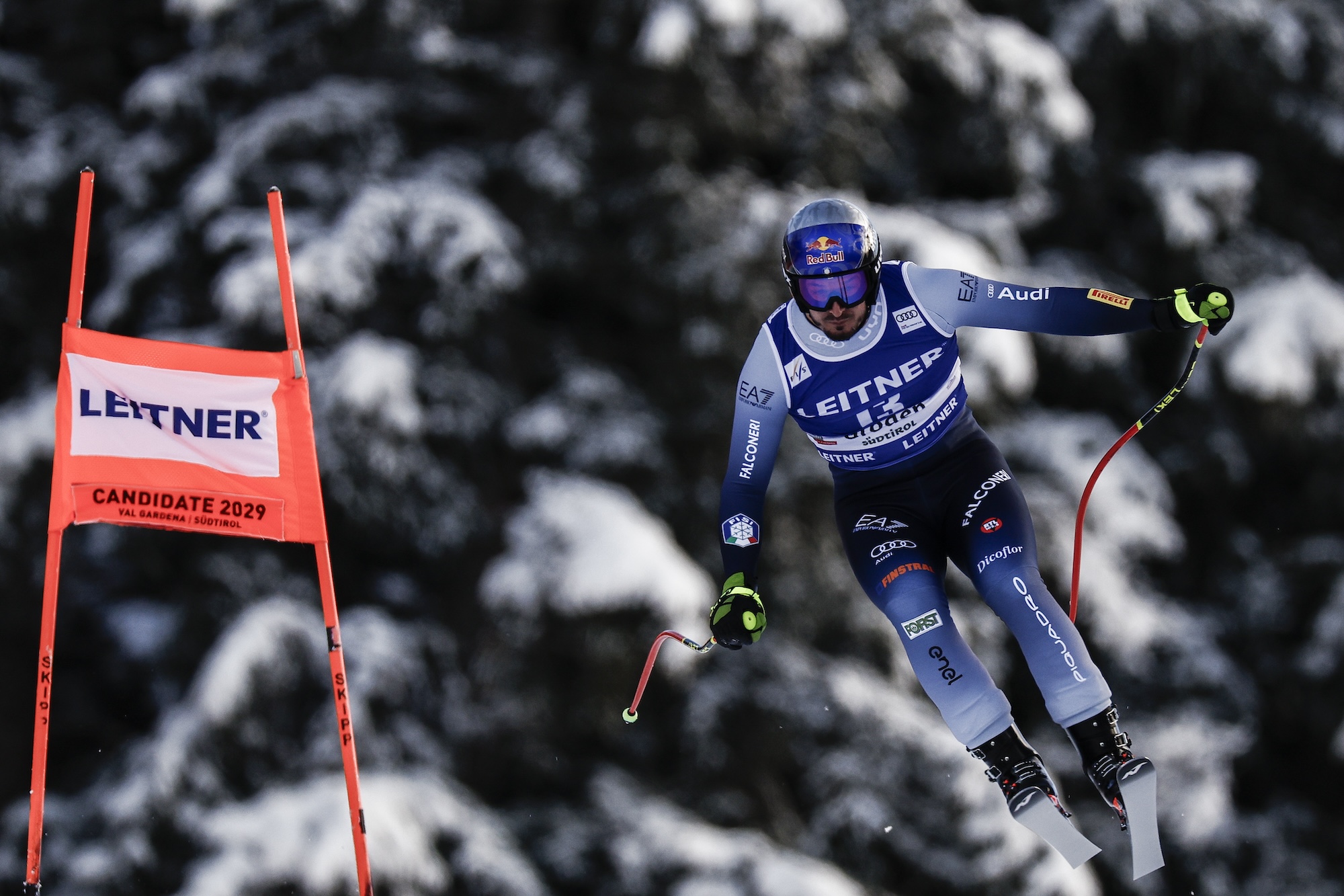 Fis Alpine Ski World Cup 2023-2024, Val Gardena, Dominik Paris (ITA), 14/12/2023, Photo Gabriele Facciotti | Pentaphoto