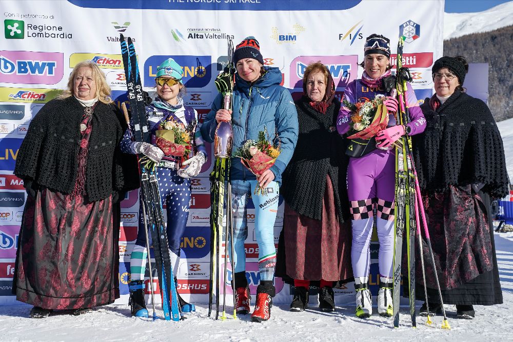 podio femminile La Sgambeda 2023