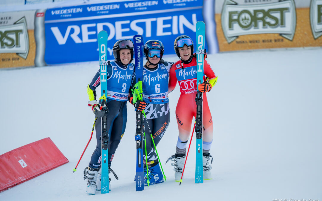 Classifica gigante femminile Kronplatz 2024. Ancora Behrami, ma si vede una bella Italia