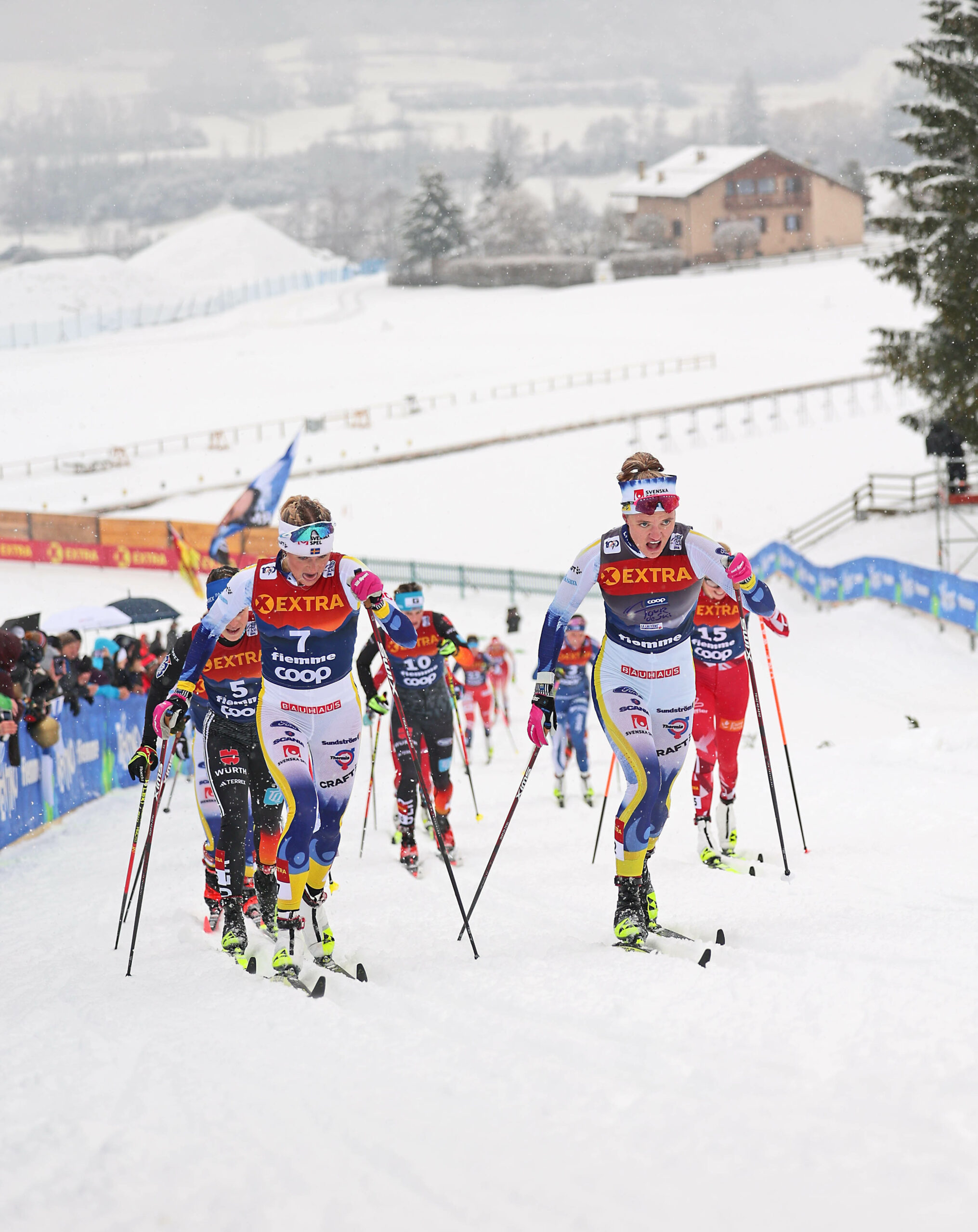 Svahn_Karlsson Tour De ski Fiemme 6 gennaio 2024