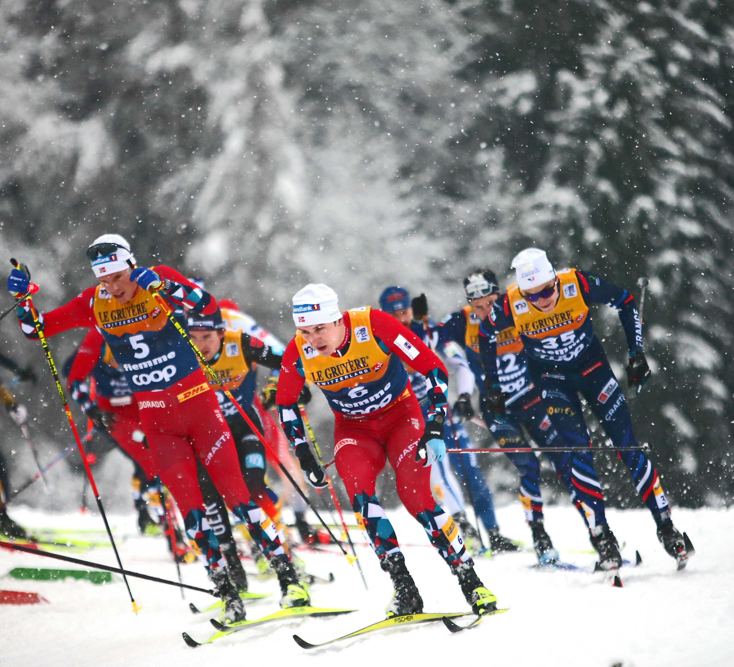 Valnes_Gruppo_tour_de_ski_fiemme_2024 Newspower.it Trento