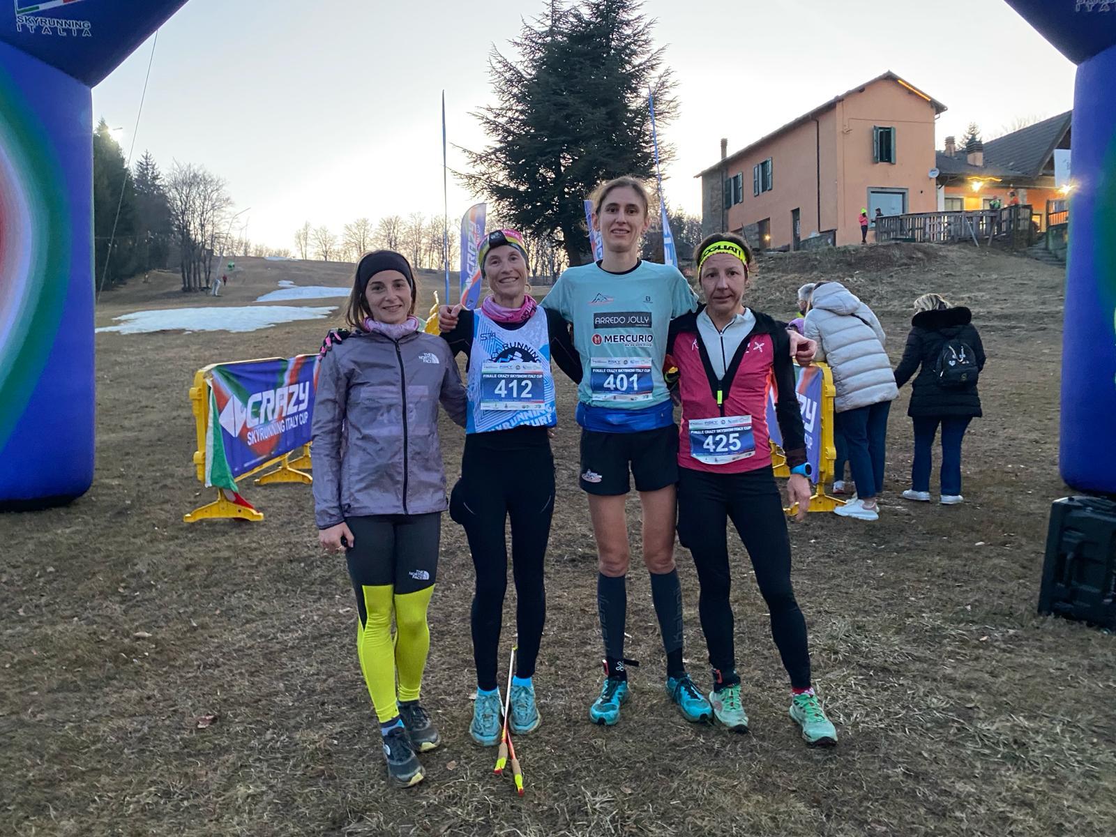 2 SkySnow Schia Monte Caio 2024- traguardo femminile