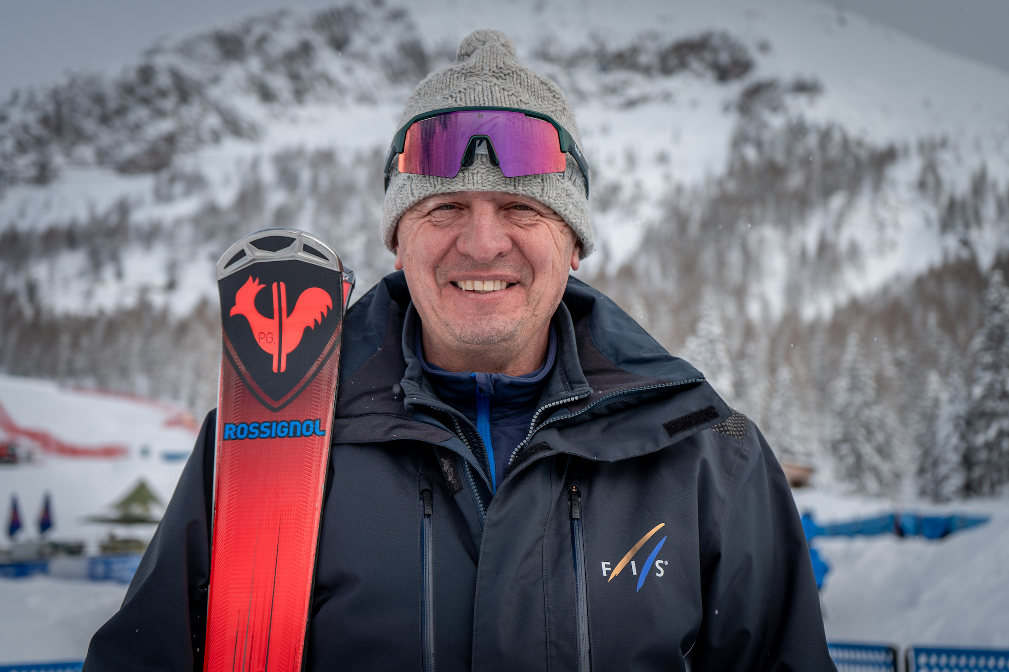 Peter Gerold, direttore della Coppa del Mondo di sci alpino femminile
