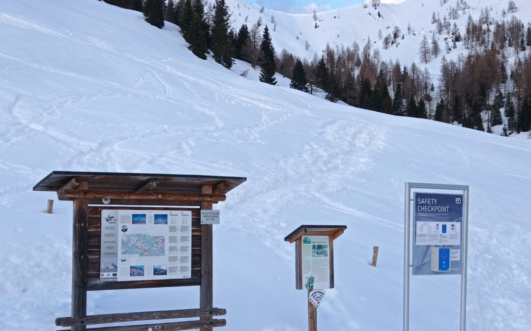 Nuovo Ortovox Checkpoint al Rifugio Città di Fiume