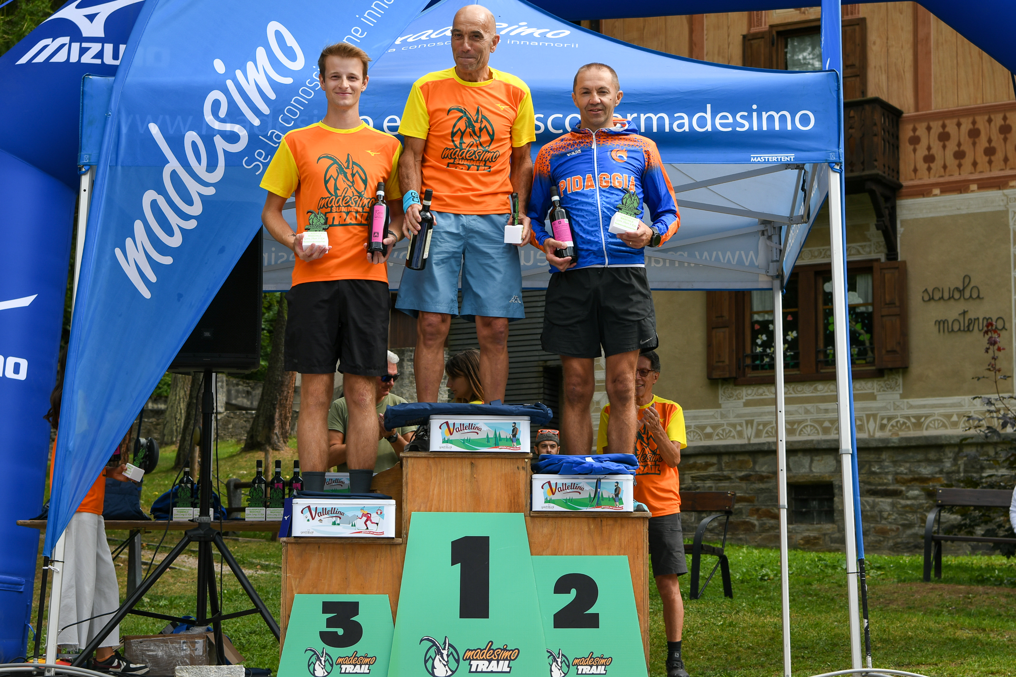 Madesimo Summer Trail 2024 - Podio 9 km. uomini