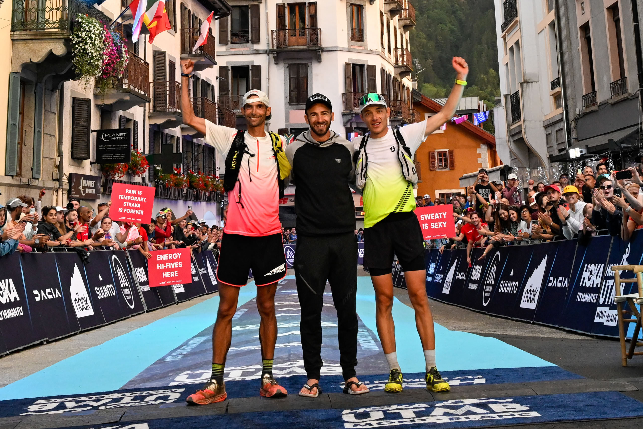 UTMB 2024, TDS Men's podium - foto © UTMB