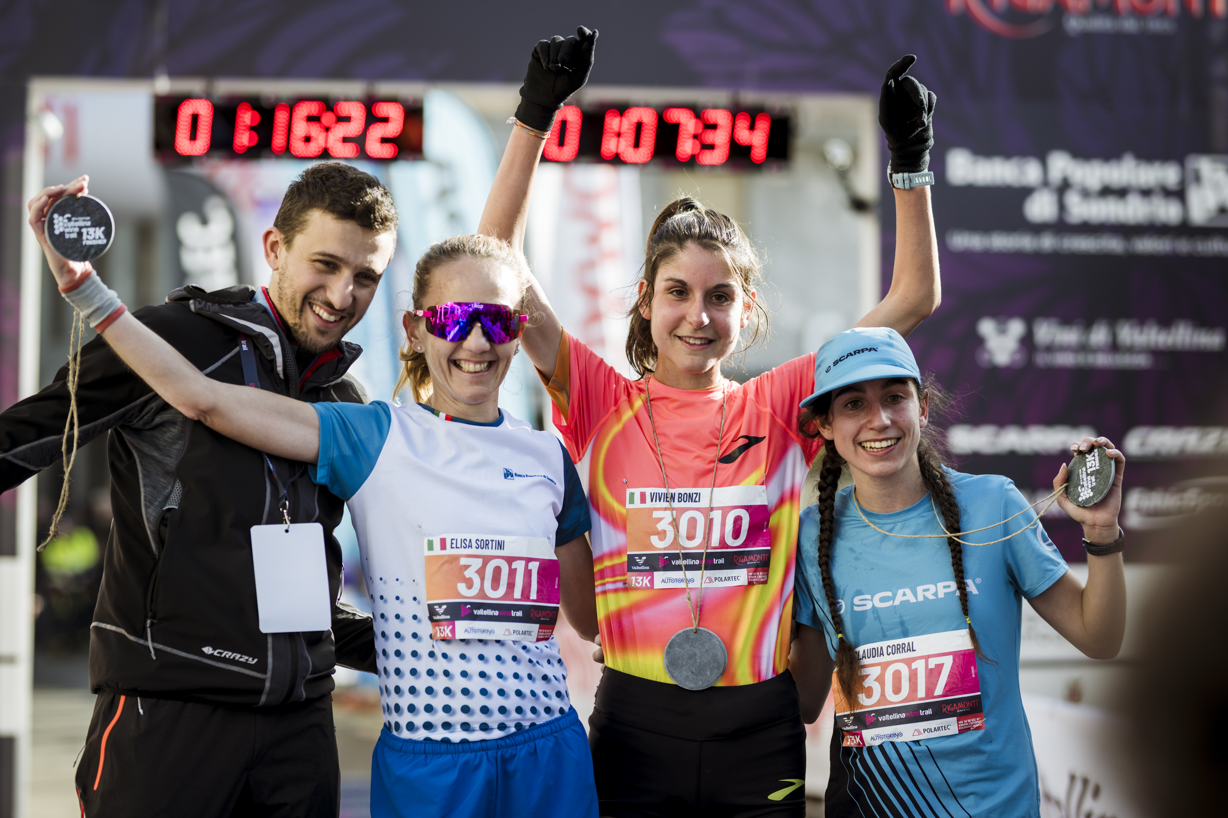 Valtelllina Wine Trail 2024 13 KM: podio femminile
