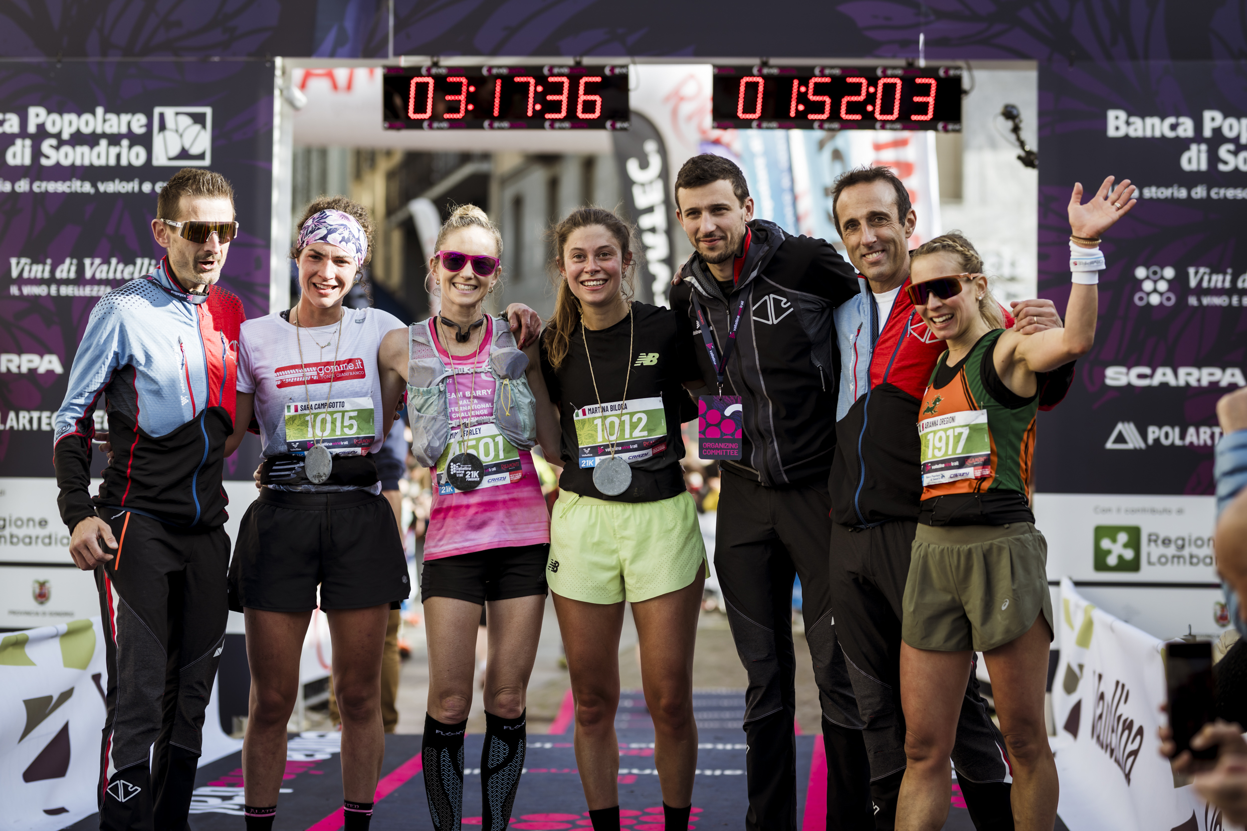 Valtelllina Wine Trail 2024 21 KM: podio femminile