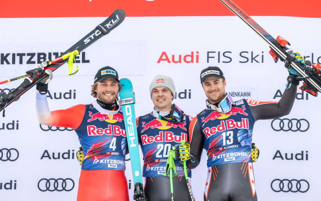 Risultati discesa libera Kitzbuehel 2025: è super Canada con James Crawford
