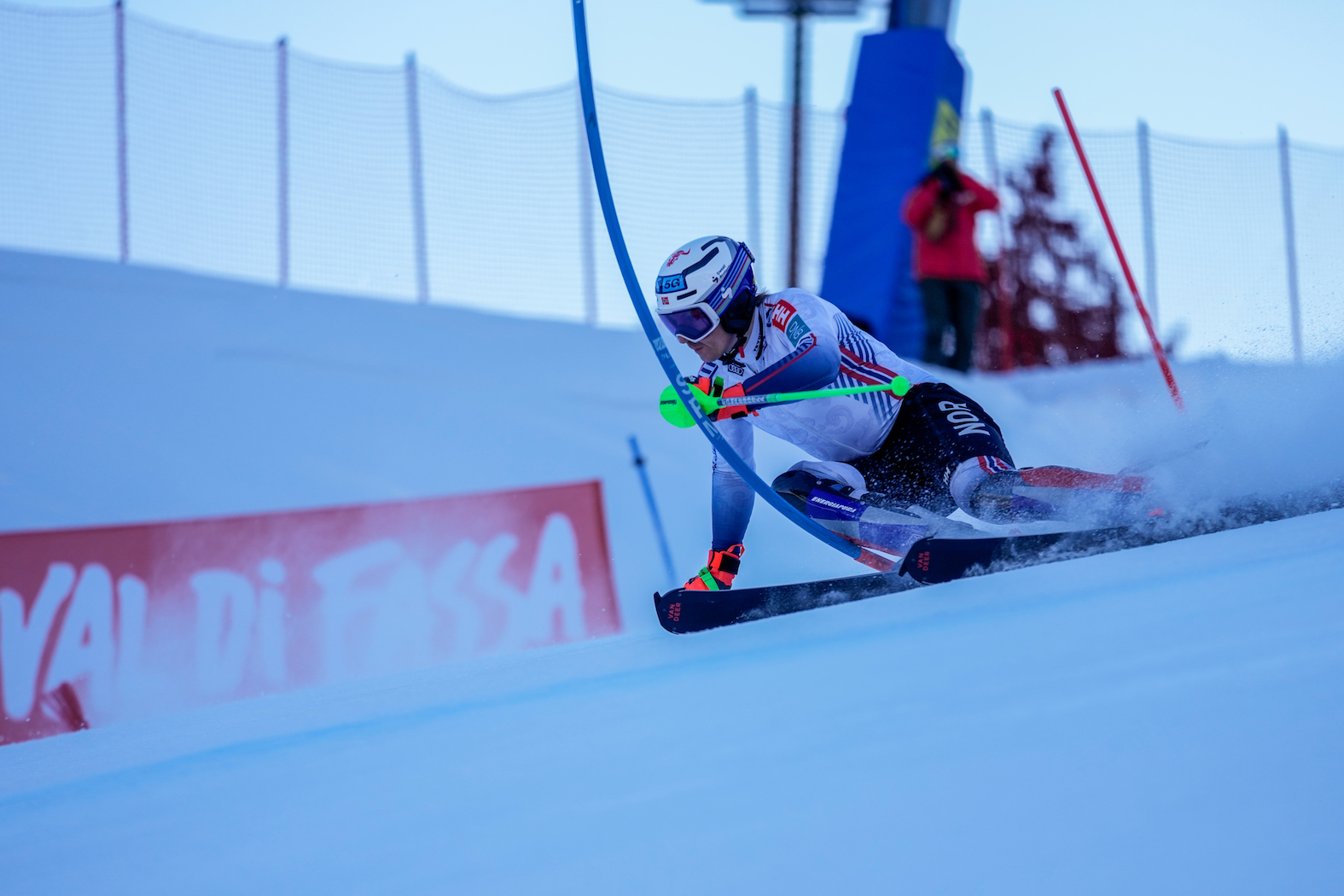 Il norvegese Henrik Kristoffersen - Foto Ralf Brunel