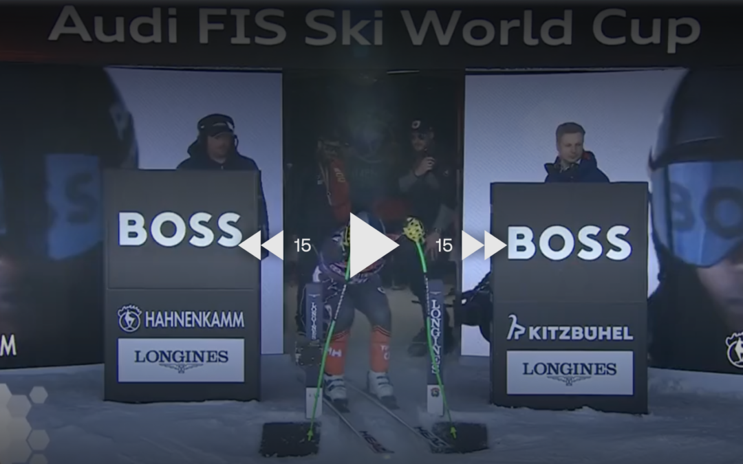 I video della discesa libera di Kitzbühel 2025