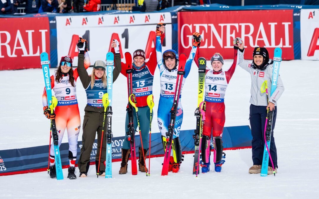 Classifica Team Combined femminile Saalbach 2025