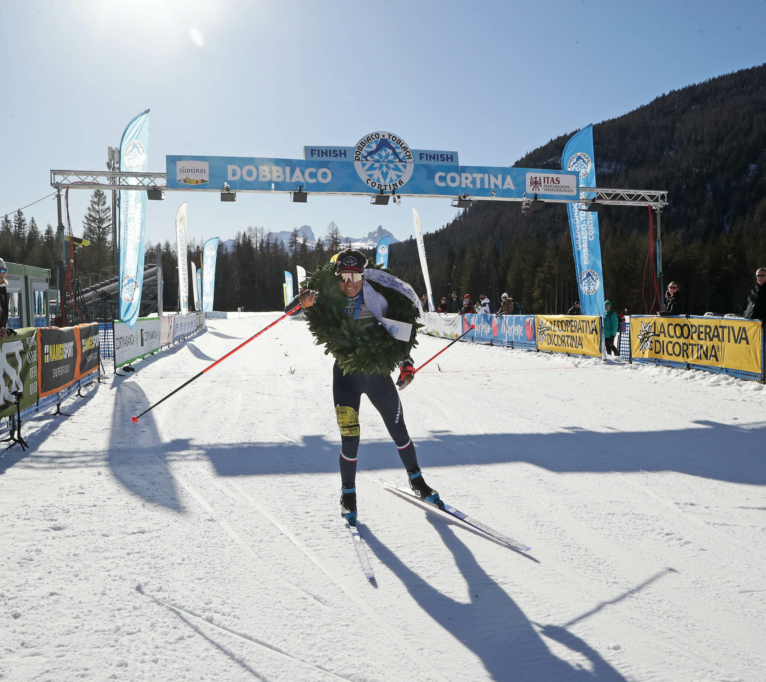 L'arrivo di Folie - GF Dobbiaco Cortina 02.02.2025 - foto Newspower.it
Trento