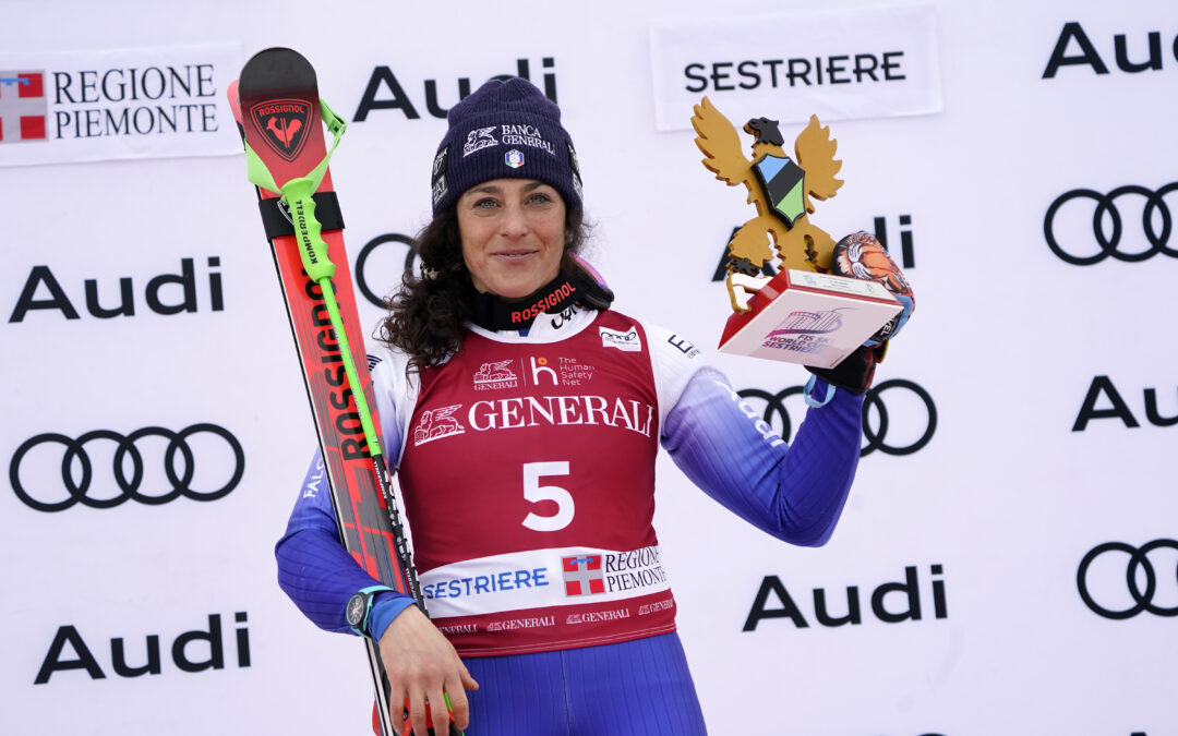 Federica Brignone vince ancora a Sestriere: “Sto vivendo un momento fantastico”