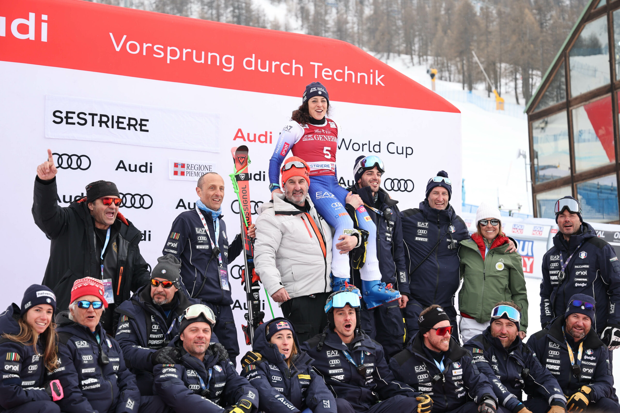 Fis Alpine World Ski 2024/2025. Federica Brignone (ITA)
Sestriere (ITA), 22/02/2025 
Photo: Marco Trovati/Pentaphoto