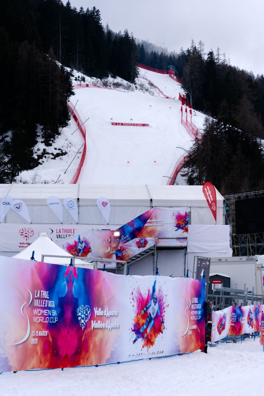Fis Ski World Cup, La Thuile (ITA), 12/03/25, finish area, photo credit: Federica Fornaro