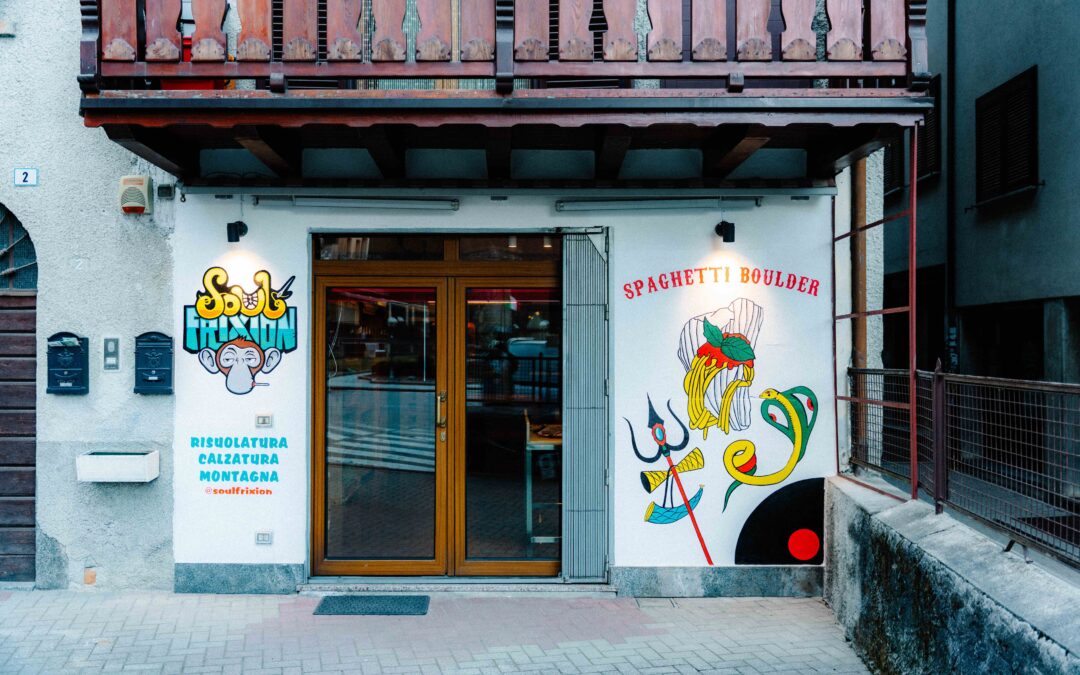 Spaghetti Boulder by Rock Experience apre il primo store in Val Masino