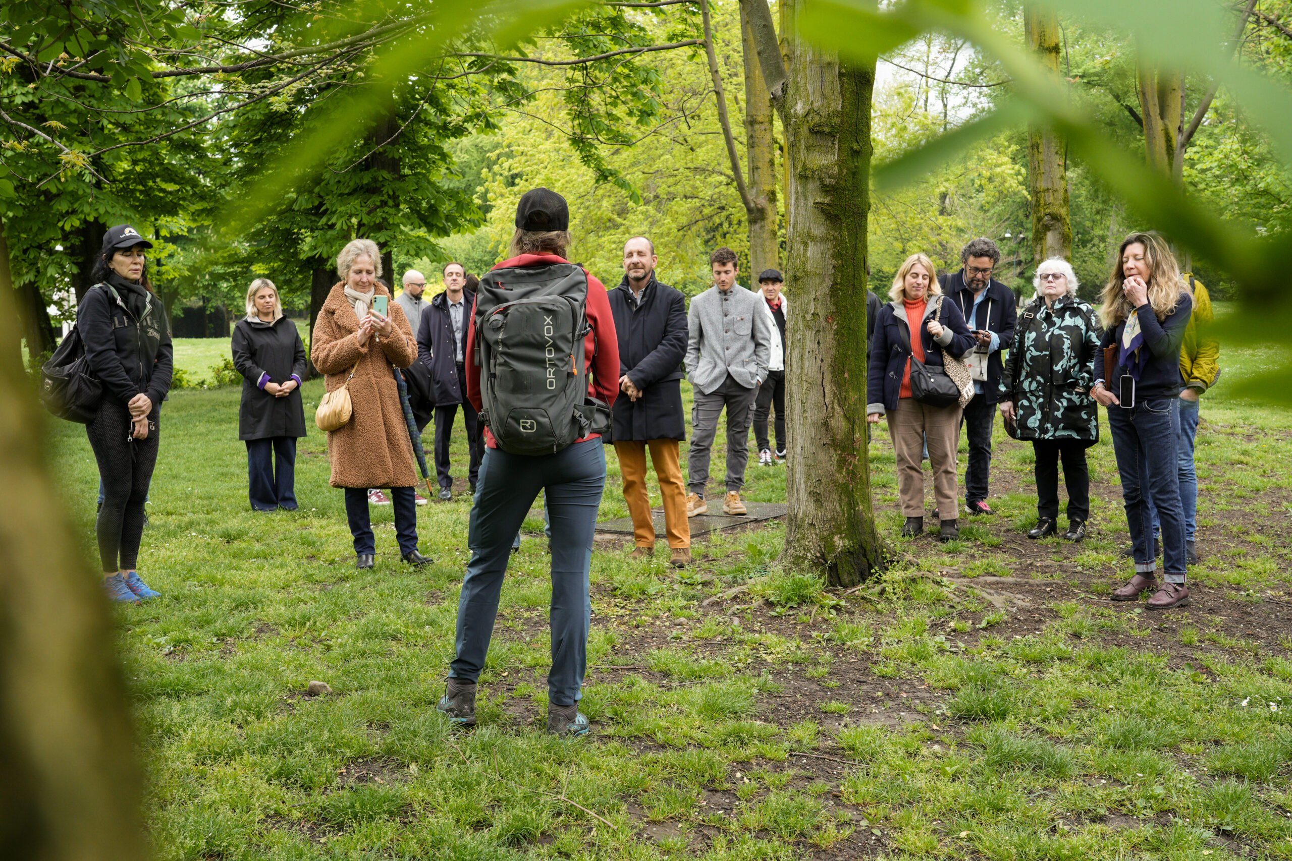 Passeggiata nel bosco a Milano, 16 aprile 2025 - presentazione Fassa is coming