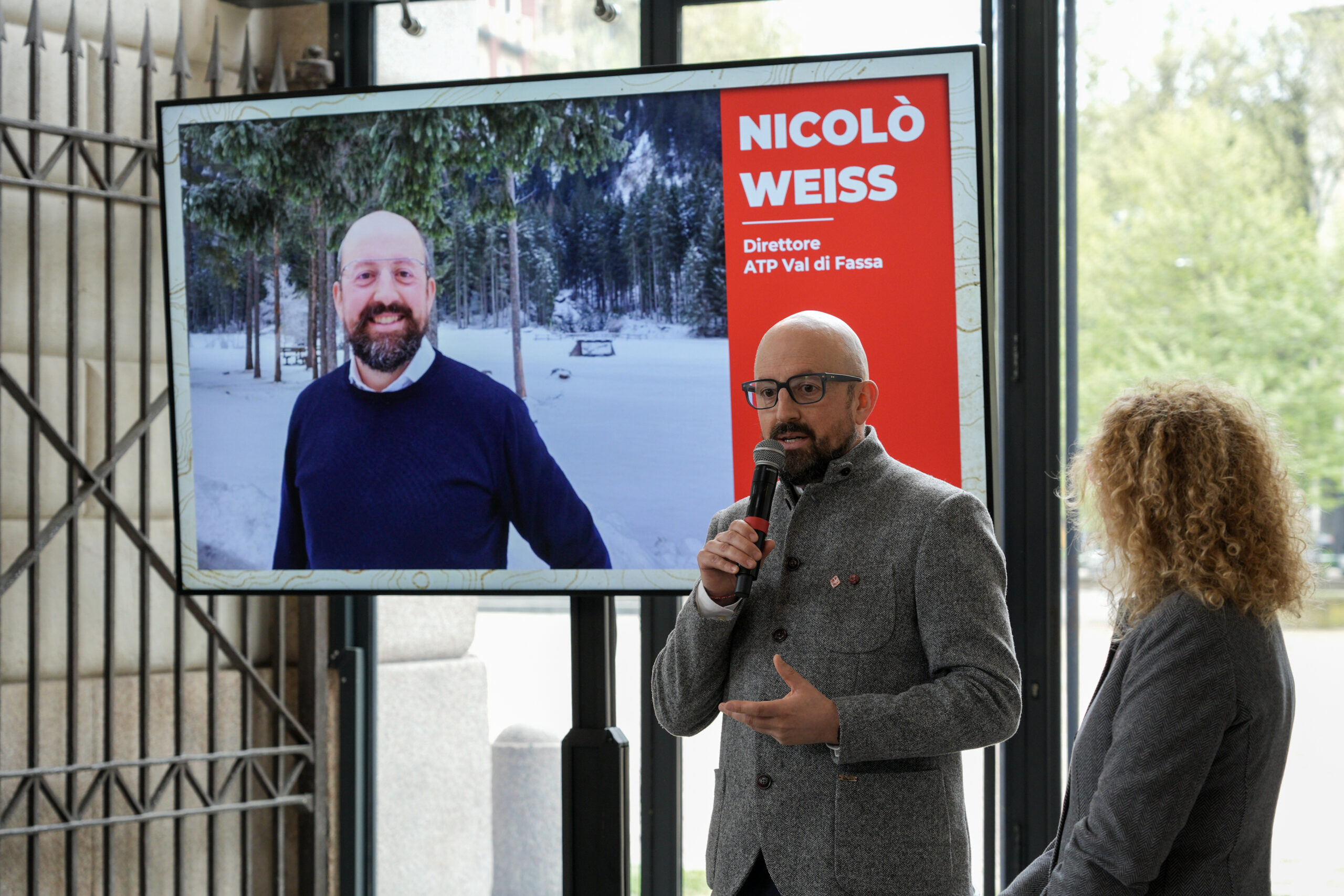 Nicolò Weiss, milano, 16 aprile 2025 - presentazione Fassa is coming