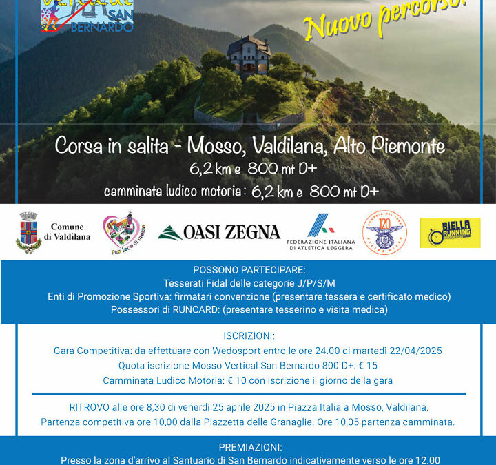 Classifica Mosso Vertical Gran San Bernardo 2025