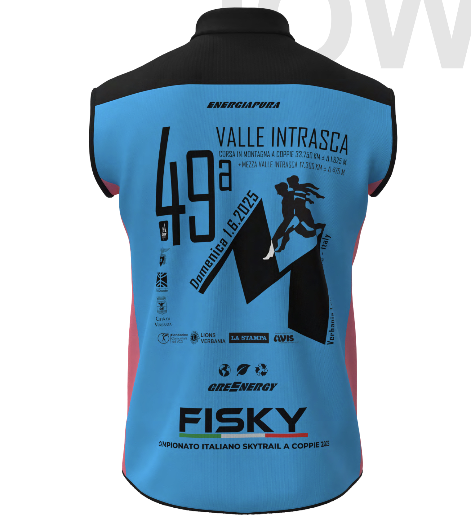Retro Gilet Maratona Valle Intrasca 2025