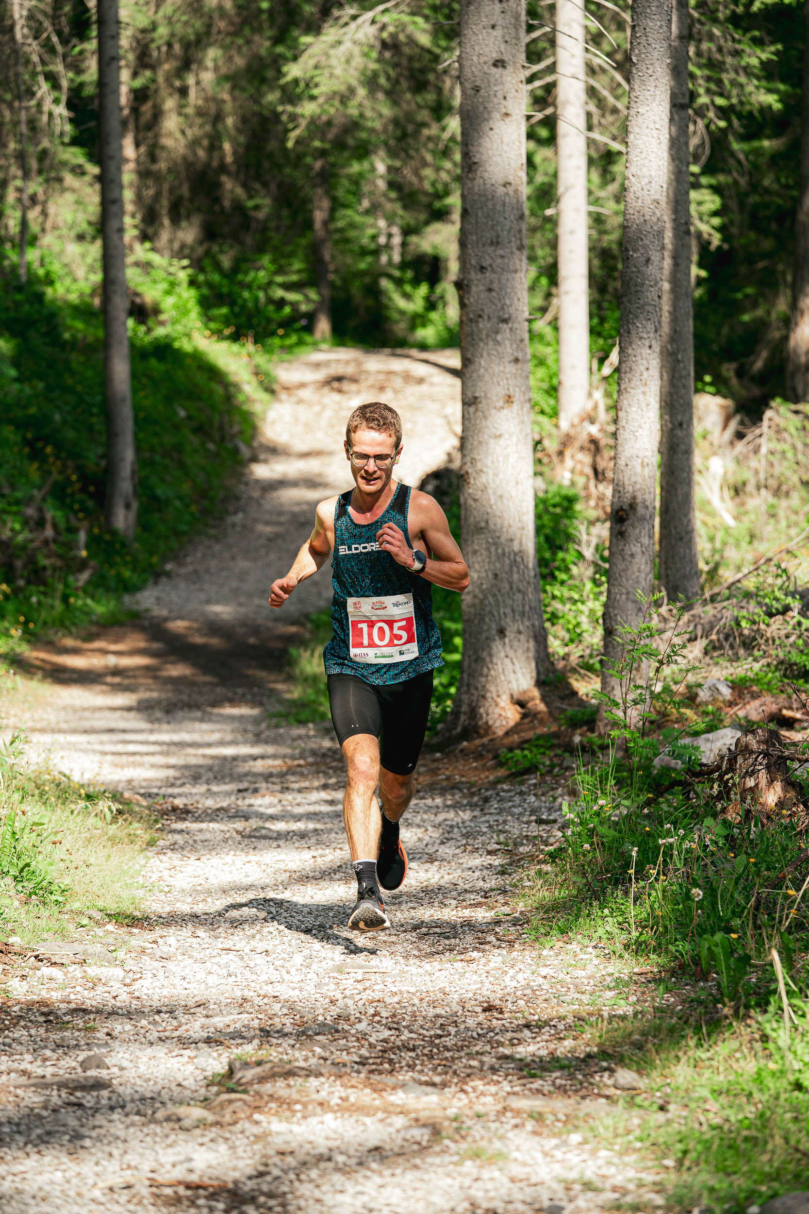 Italo Cassol vincitore della 2ª tappa della Val dio Fassa Running 2025 - Canazei, 23.06.2025 - foto Mattia Rizzi
