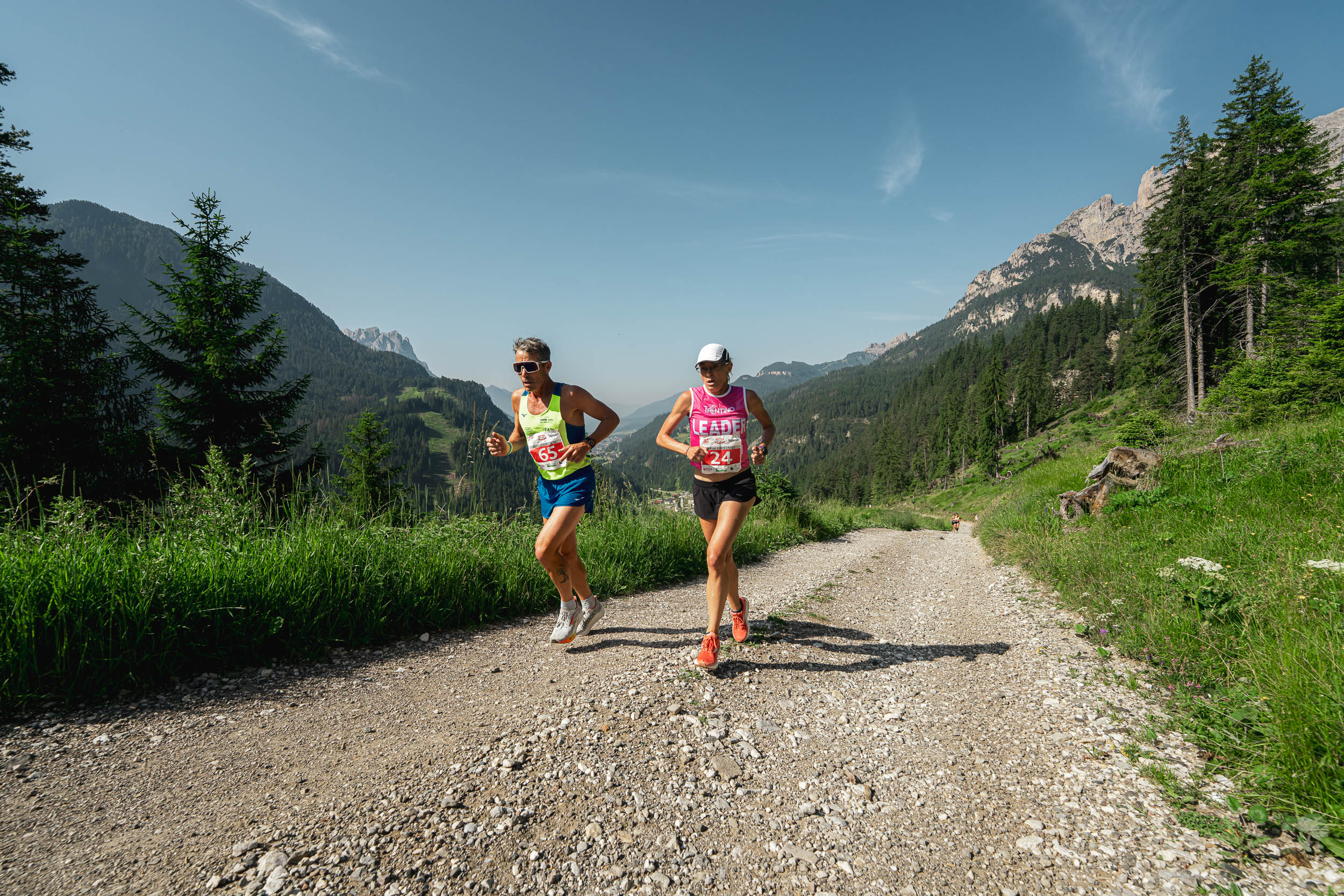Val di Fassa Running 20925, atleti in azione durante la 4ª tappa - foto Mattia Rizzi