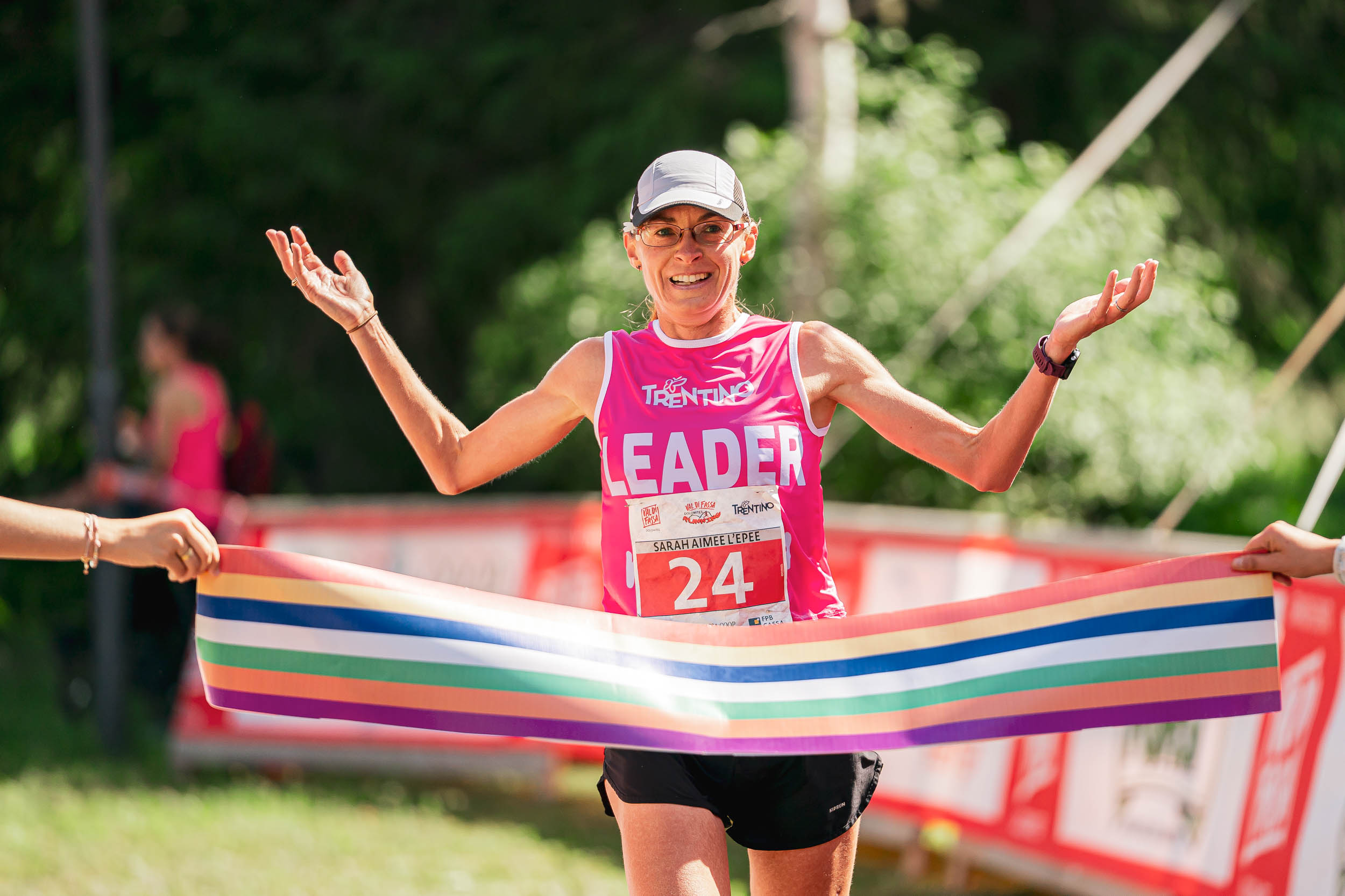 Val di Fassa Running 2025, Sarah Aimee l'Epee vince la 4ª tappa - foto Mattia Rizzi