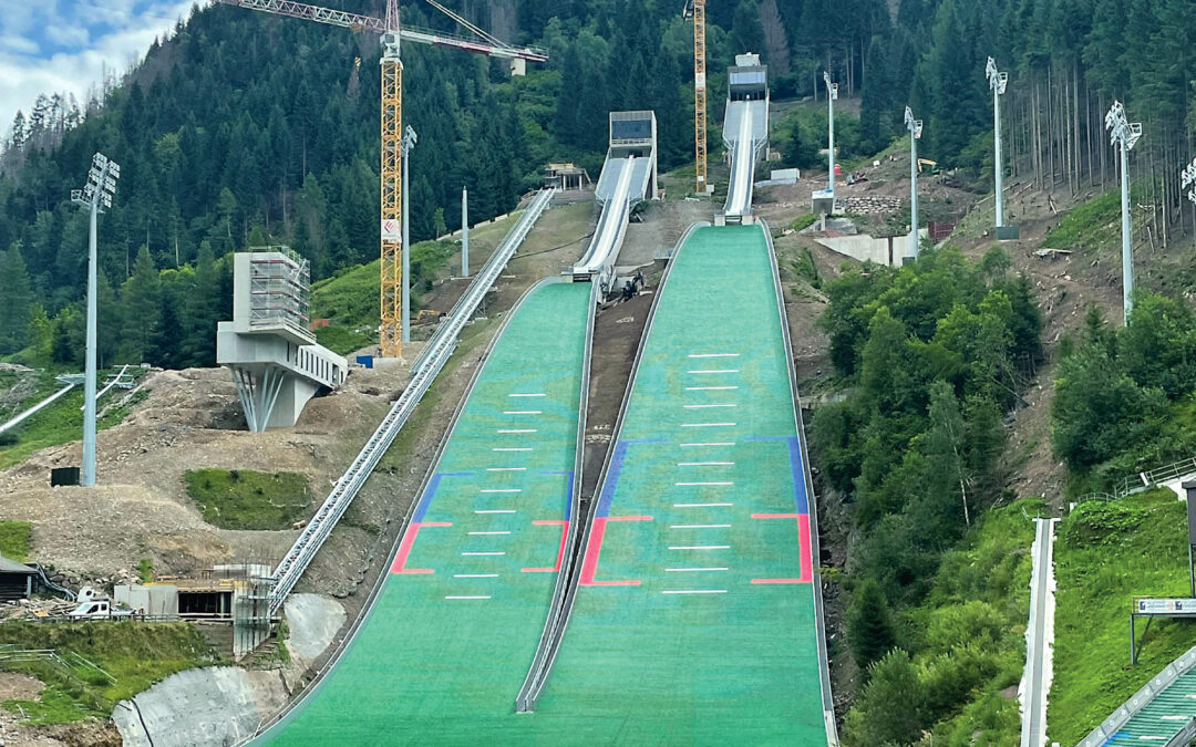 Predazzo: aperti i nuovi trampolini allo Stadio del Salto