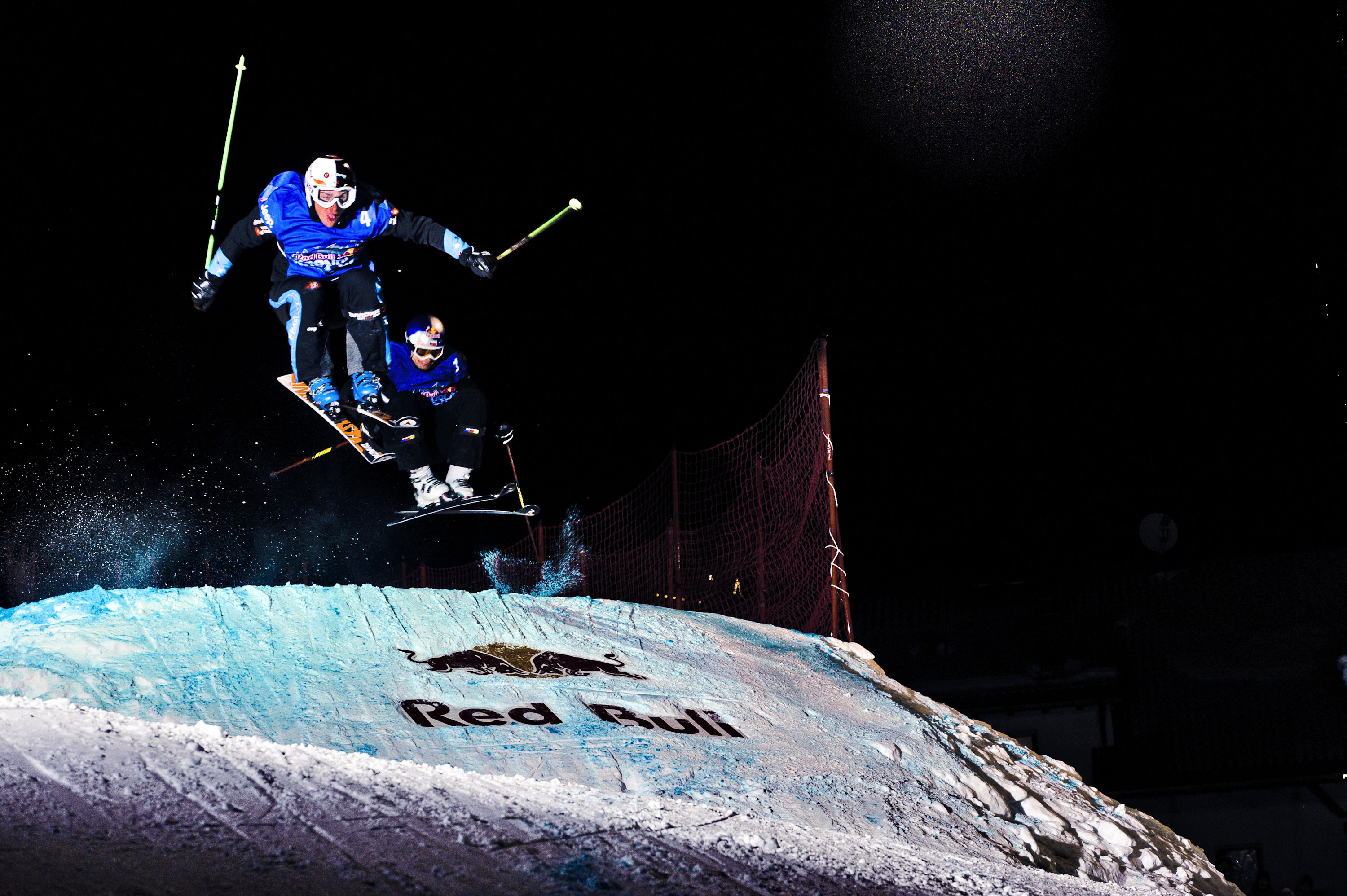 Ski Cross con Red Bull a Plan De Corones