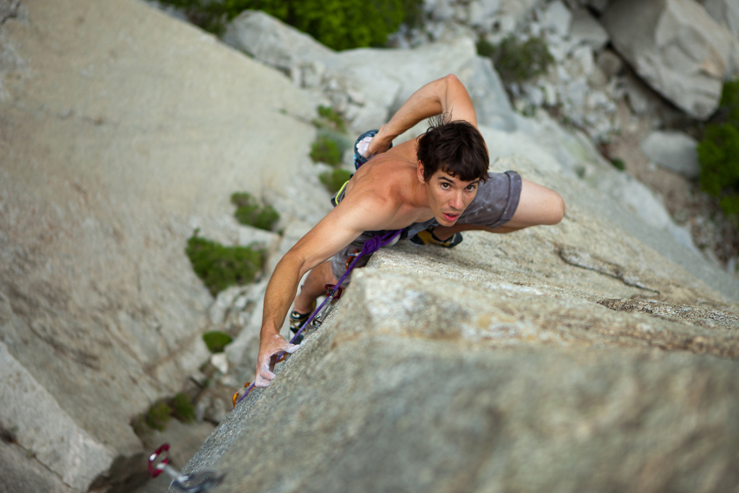 Il climber americano Alex Honnold al Trento Film Festival 2014