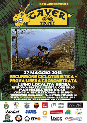 Caver Trophy 2012: lungo la strada della capre in mountain bike, tra Italia e Svizzera