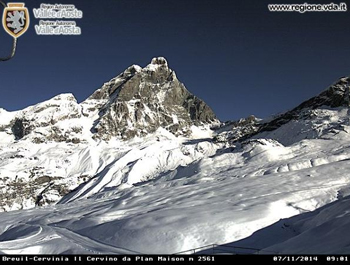 Valle d’Aosta: nevicata del 5 e 6 novembre 2014
