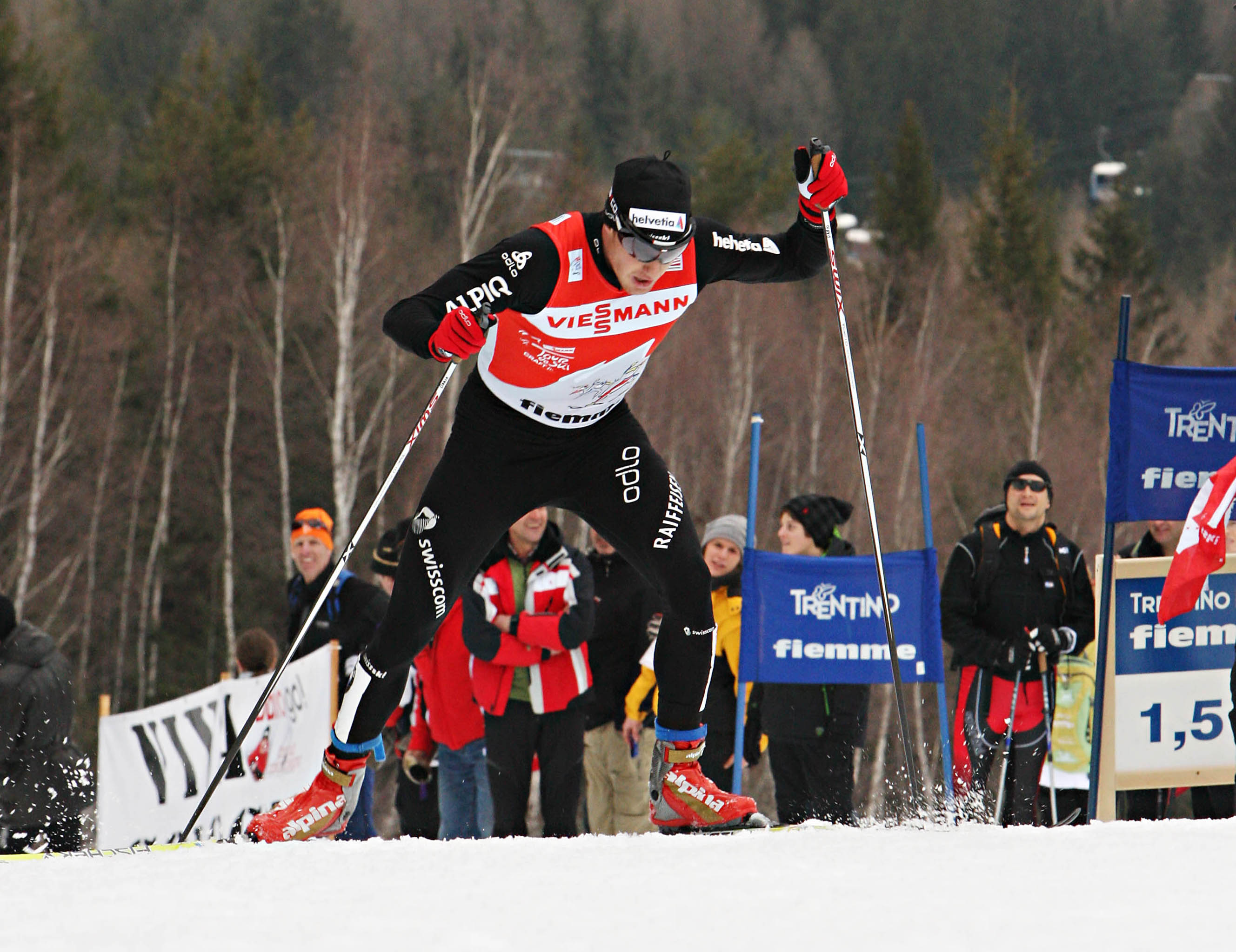Val di Fiemme Tour de Ski, Dario Cologna trionfa sul Cermis