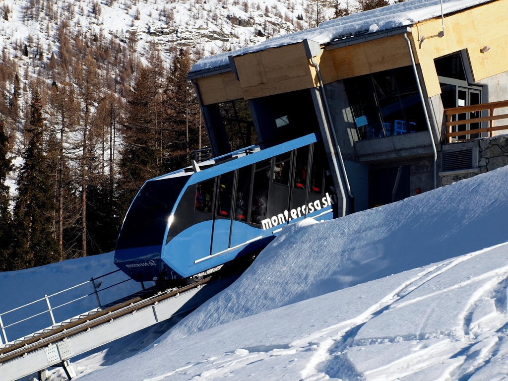 Monterosa Ski: inaugurata la funicolare Frachey – Alpe Ciarcerio