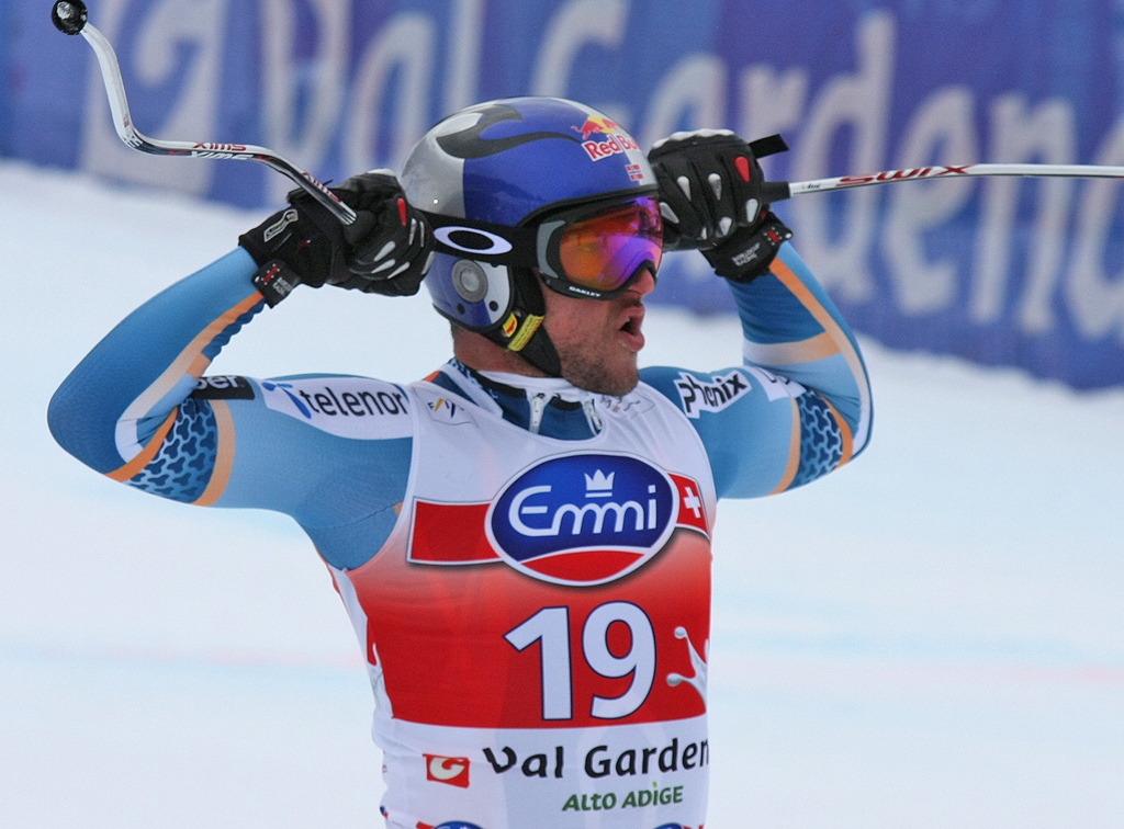 Coppa del mondo di sci in Val Gardena: Aksel Lund Svindal segna la tripletta in supergigante