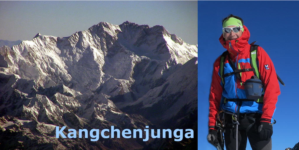 Marco Camandona verso gli 8598 mt Kanchenjunga