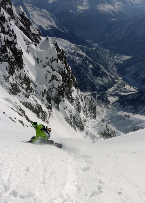 Dal Mont Rochefort in snowboard: l’impresa di Davide Capozzi, maestro di Courmayeur