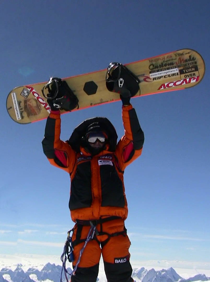 Alpinismo: Cho Oyu e snowboard in una serata a Torino