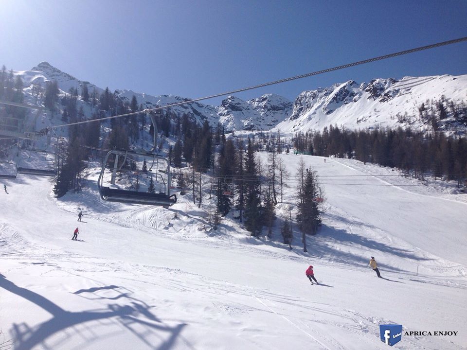 Belle fotografie con neve da Aprica Valtellina