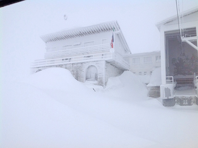 Macugnaga Monte Moro: nevicata del 5 novembre 2014