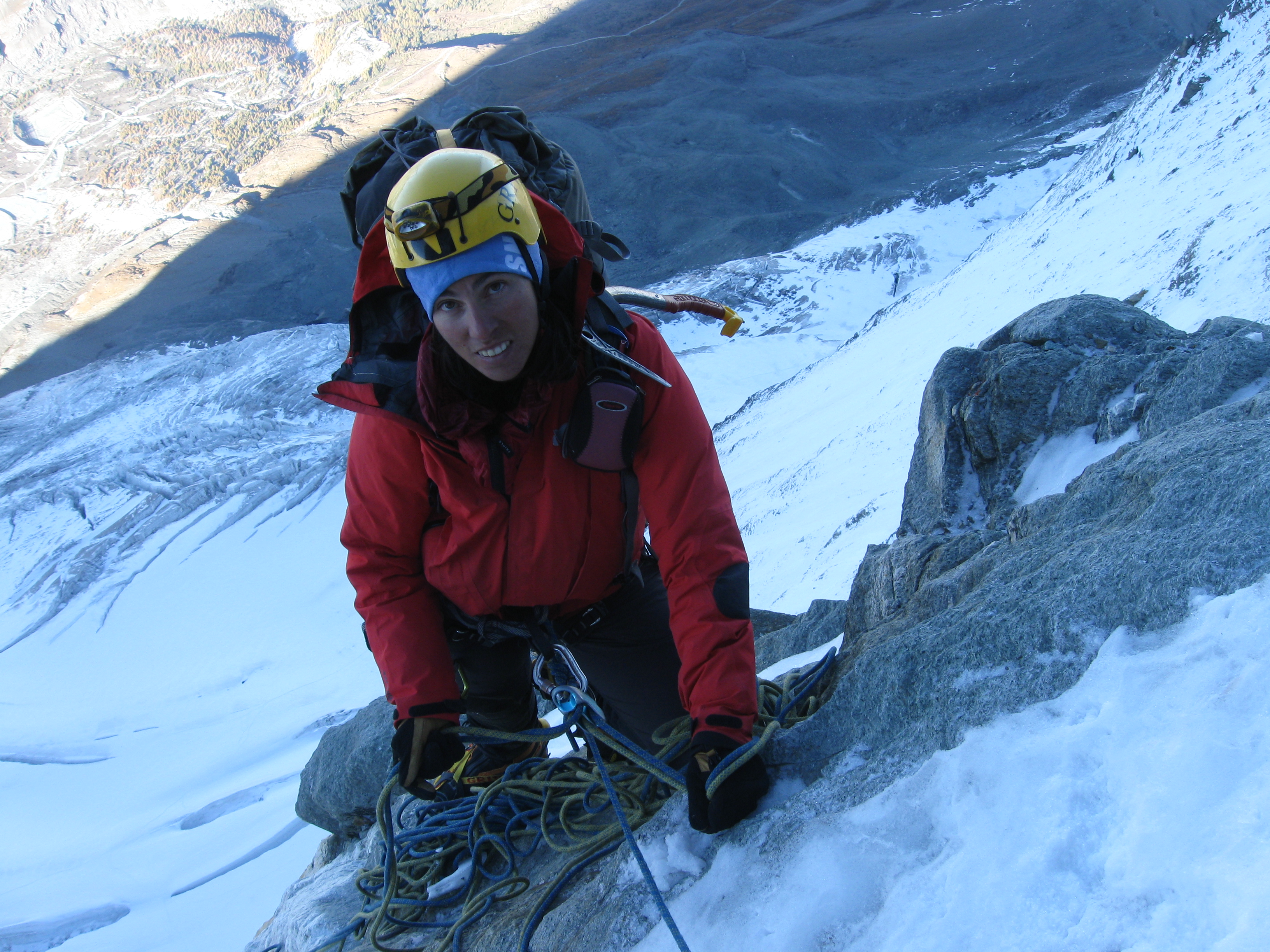 Alpinismo: Simona Hosquet compie la via Bonatti alla Nord del Cervino