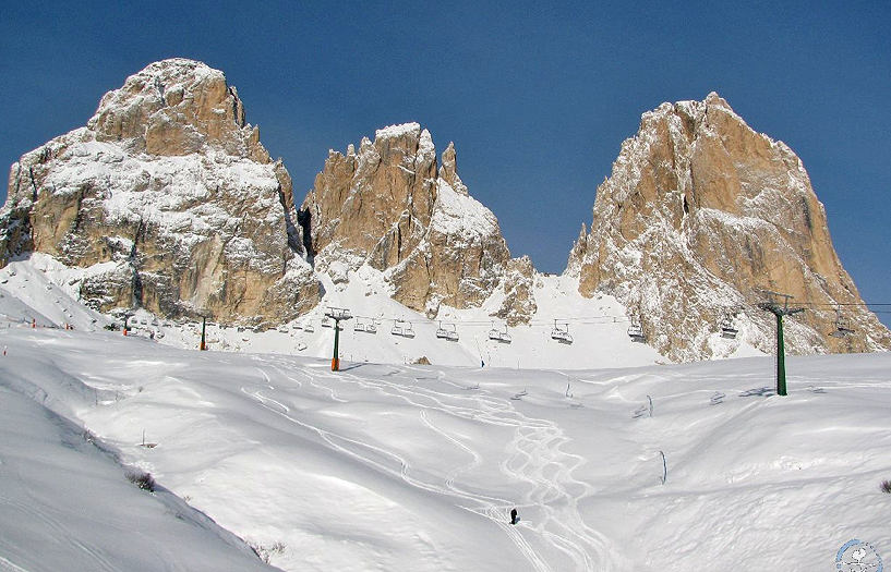 Neve in Val Gardena: piste aperte e Sellaronda agibile