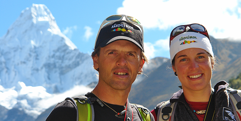 Alpinismo: Simone Moro e Tamara Lunger sul Manaslu