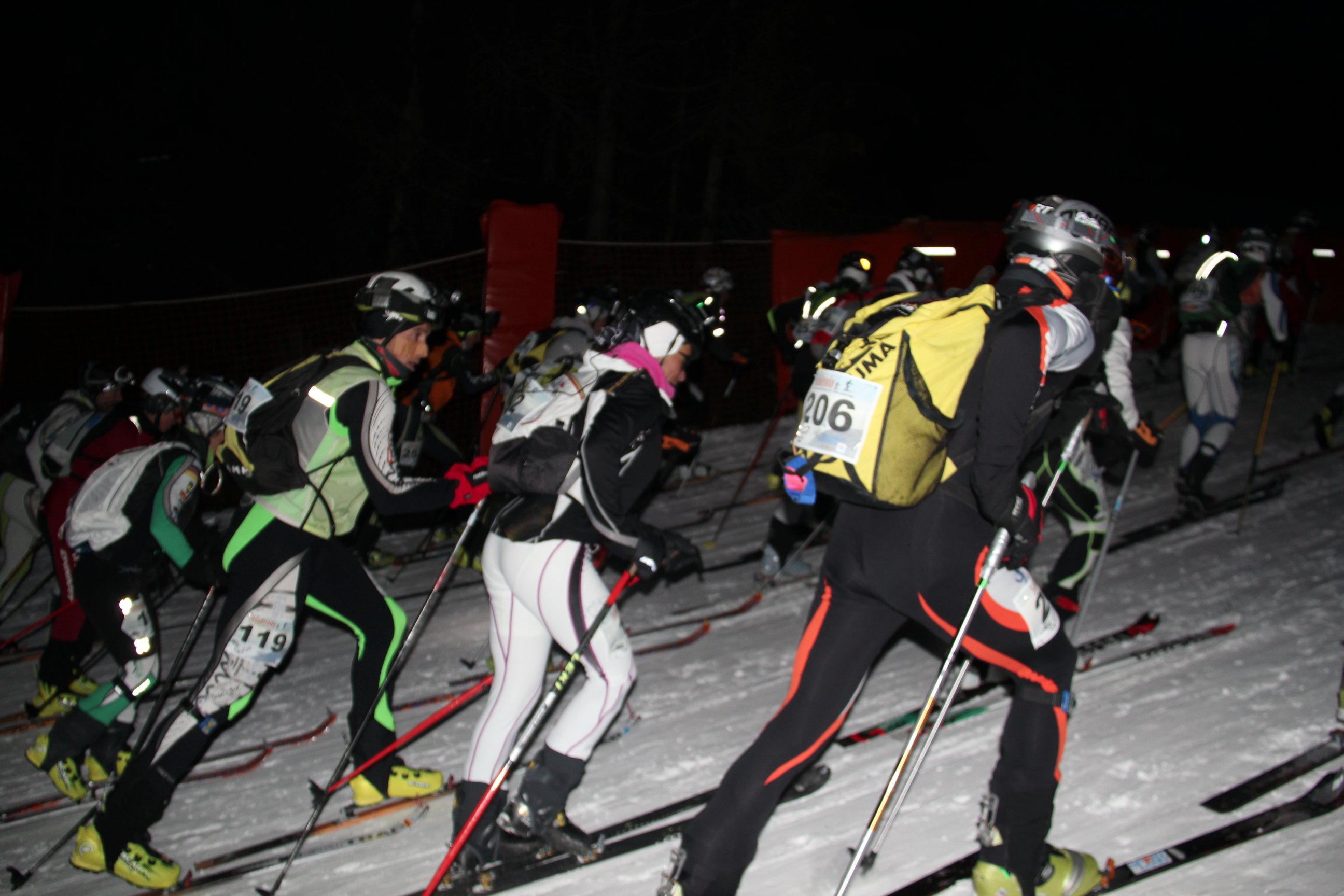Scialpinismo tricolore alla Stralunata 2012 di Aprica Valtellina