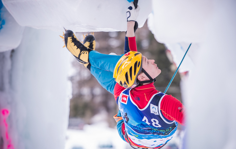 Campionato Mondiale di Ice Climbing a Corvara: vincono Shin e Tomilov