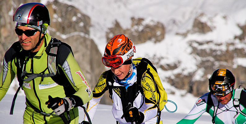 Sci alpinismo sul Presena col Trofeo Crazy e Adamello Ski Raid Junior