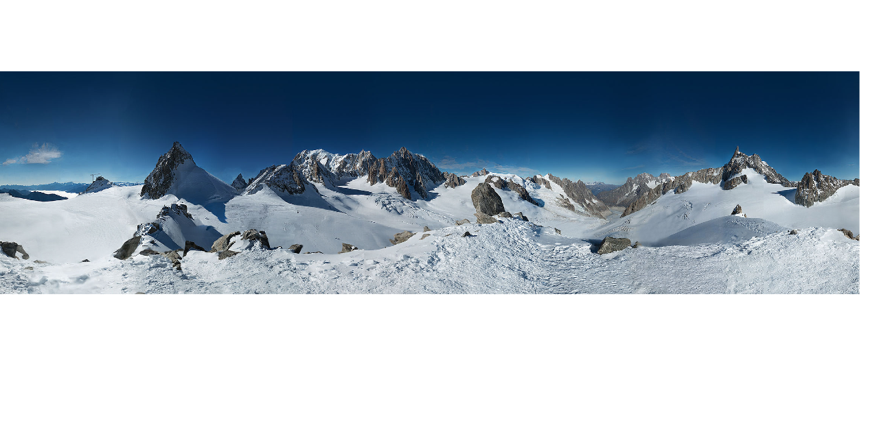 Monte Bianco: la fotografia piÃ¹ grande del mondo