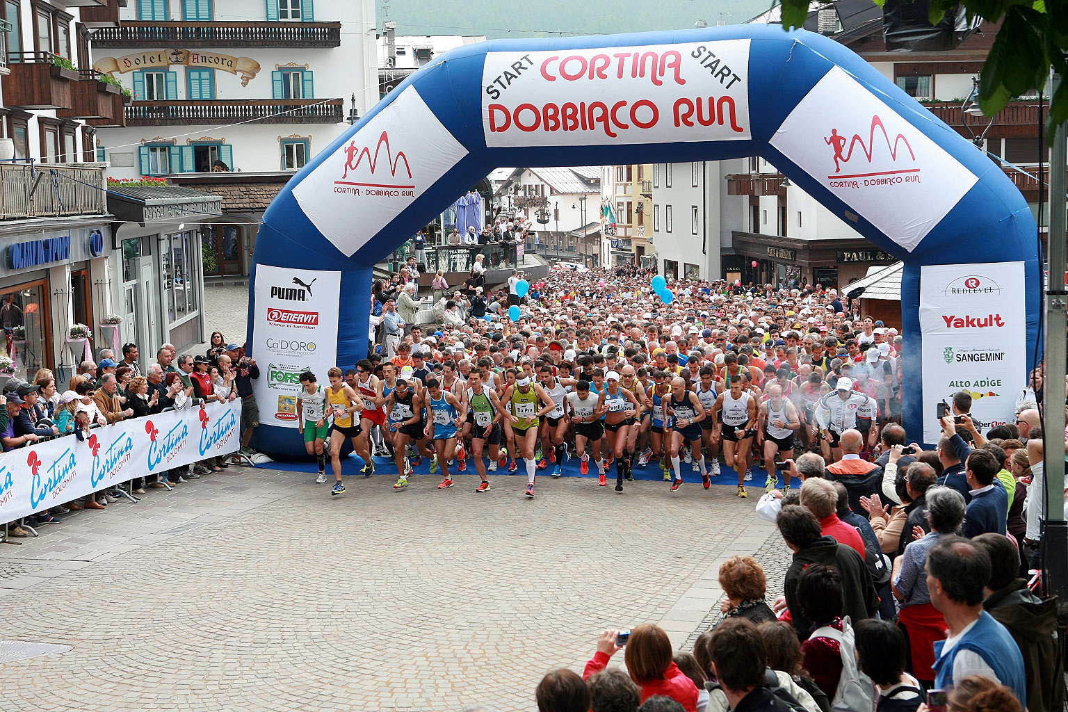 Verso la  Cortina-Dobbiaco Run 2013