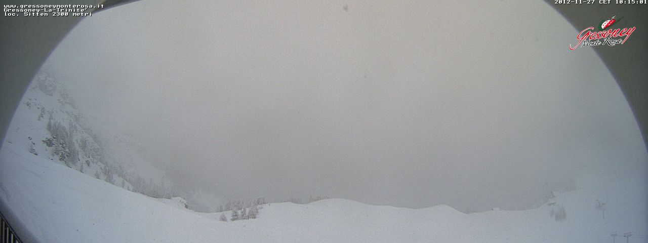 Nevicate in corso sulle Alpi: abbondanti in quota